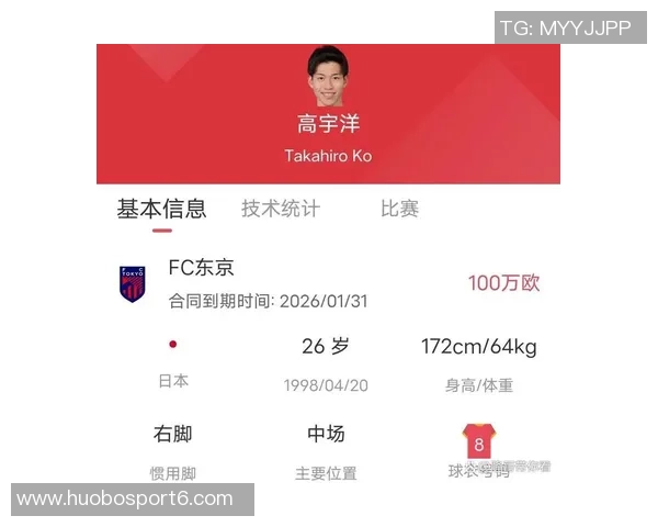 华裔球员高宇洋荣任FC东京副队长展现新风采